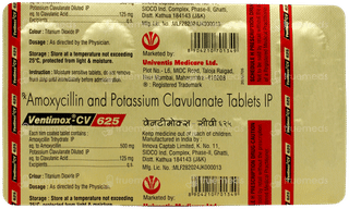 Ventimox Cv 625 Tablet 10